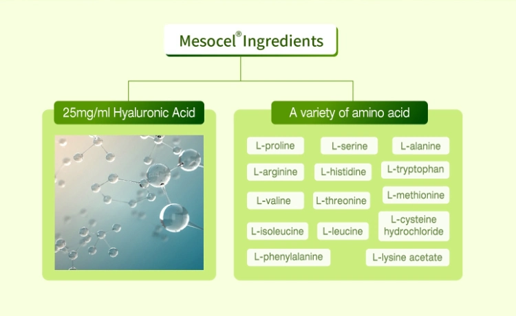 Mesocel Buy Online Glowing Hyaron Skin Booster Care Beauty Products for Glowing Skin